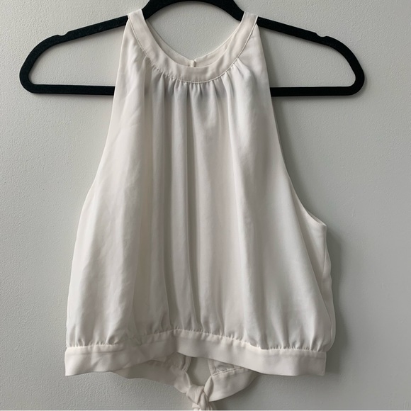 Aritzia Wilfred Cadence Blouse WHITE - Picture 9 of 9